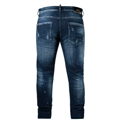 Jean rasgado Azul (BR08)