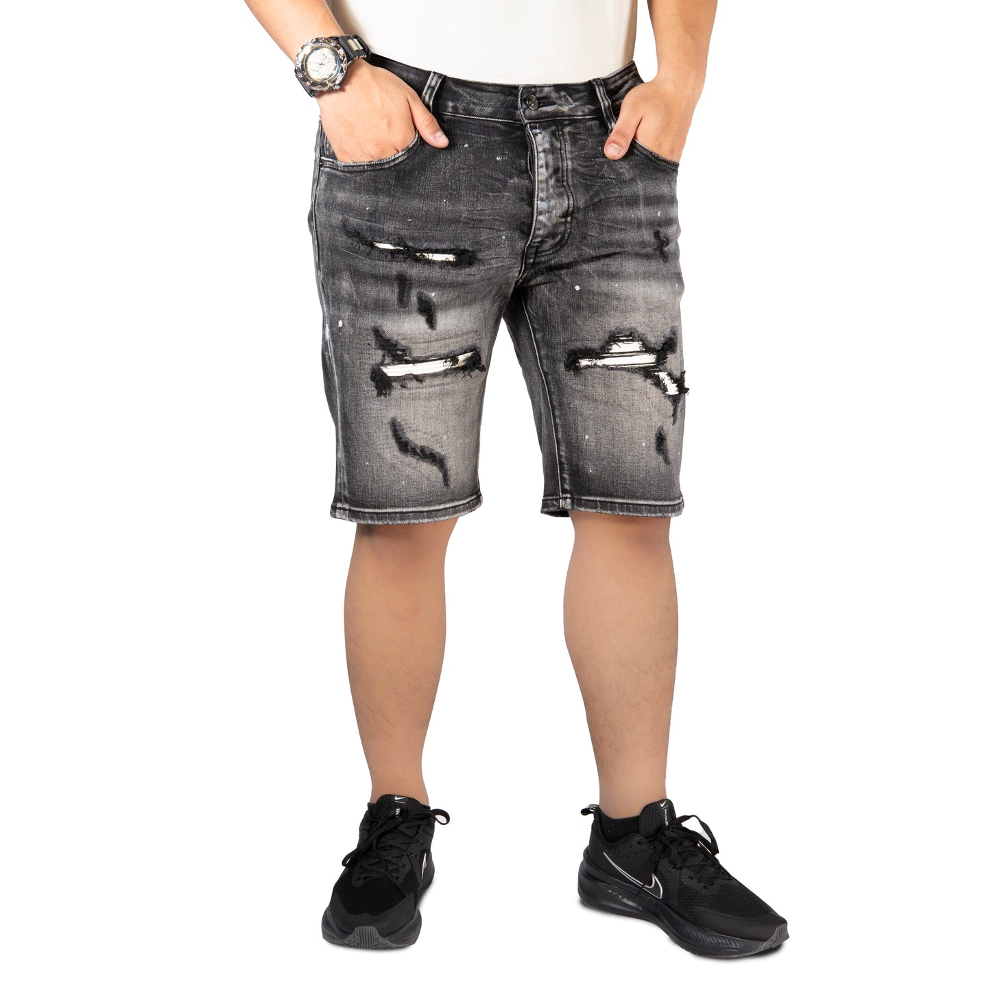 Worn Gray Short (BR20)